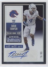 2016 Contenders Draft Picks College Bowl Ticket 76/99 Darian Thompson Auto 0f8
