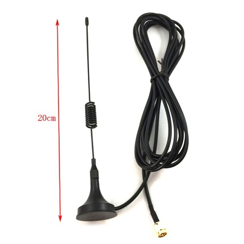 GSM GPRS Antenna 900 -1800Mhz 3dbi SMA cable 1 M Remote Control Magnetic B-b - Afbeelding 9 van 12
