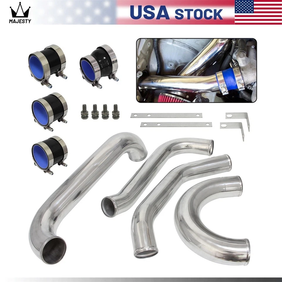 Kit de tuberías intercooler para Toyota Supra MK4 JZA80 2JZ-GTE Twin Turbo 1993-1998 Foto 4 de 4