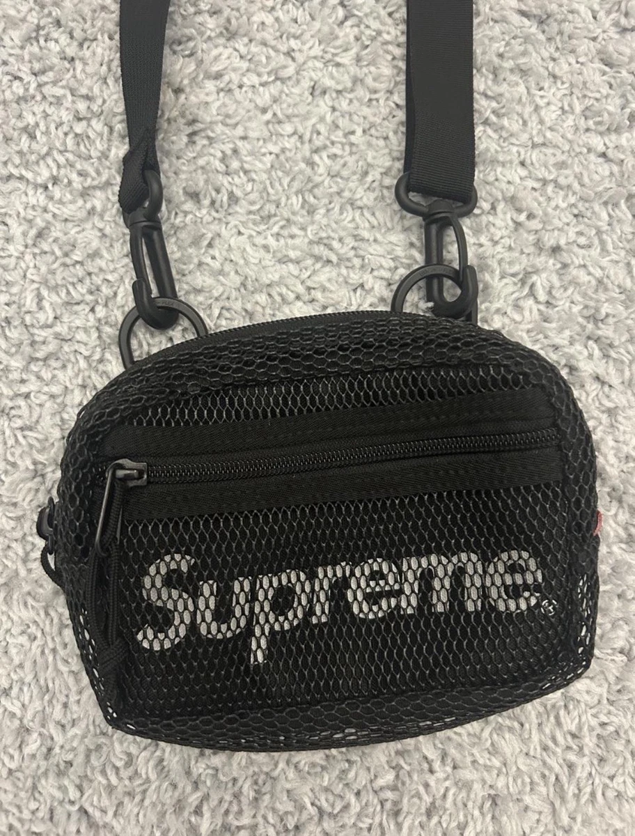 Supreme Small Black Bags for Men for sale | eBay