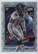 2024 Topps Cosmic Chrome Rookies Nucleus Refractor Adisa Isaac #110 rw6