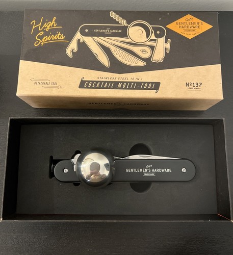 Cocktail Multi Tool by Gentlemen’s Hardware + Sphere Ice Molds NIB - Picture 6 of 8