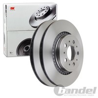 2X NK Bremsscheiben 308Mm BelÜFtet Hinten Passend FÜR Volvo XC90 | 204852