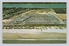 Postcard Daytona Beach Florida Bellair Plaza Shopping Center ~ Unposted