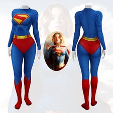 Superman Bodysuit Superman: Legacy Costume Cosplay suit Female Ver
