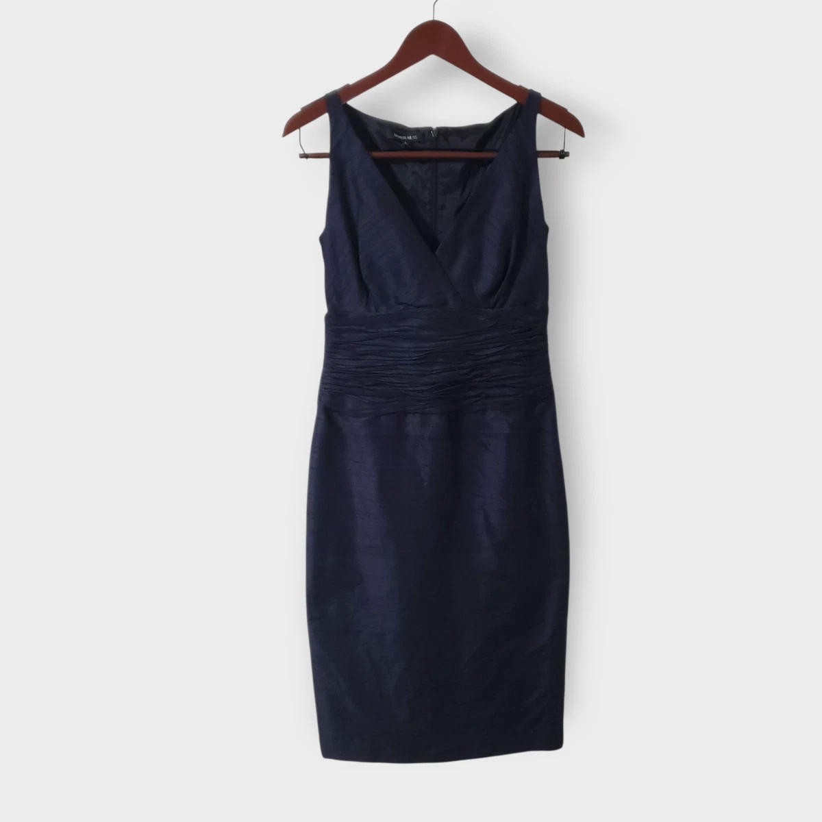 sachin and babi light blue dress Lafayette 148 Bateau Neckline Knee Length Dress main image 0