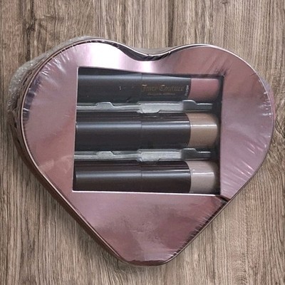 Trestique Heart Tin Makeup Set .Juicp Counture.Complexion Set  Pink nude, Brown