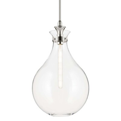 Kichler 52777CLR Laria 14''W Pendant - Nickel