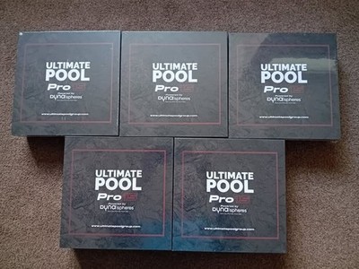 Dynasphere Ultimate Poolbälle. Nagelneu im Karton