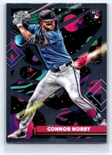 2025 Topps Chrome Cosmic Connor Norby #114 RC Rookie Miami Marlins