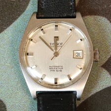 Tissot Visodate Seastar PR 516 1960s Swiss Automatic Vintage Watch