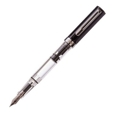 TWSBI Fountain Pen, Eco Black, Medium Nib, TW100003