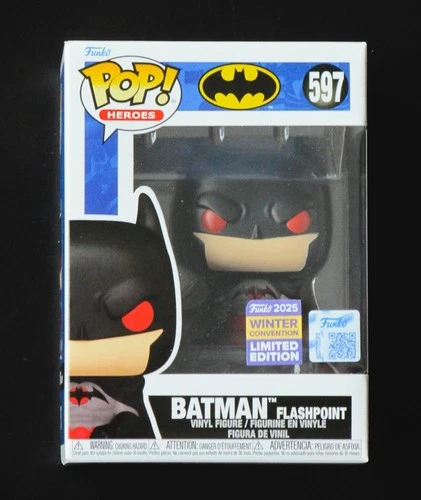 NEW Funko Pop Batman Flashpoint #597 (2025 Winter Convention) MINT  - DC Comics