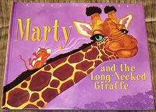 MARTY AND THE LONG NECKED GIRAFFE: A POP UP BOOK By Mavis Stucci - Hardcover VG+