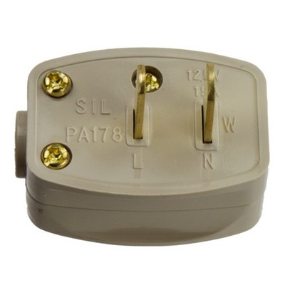 W4 Clipsal-Typ 12V 2-poliger Stecker - Wohnwagen / Wohnmobil Elektro 37589