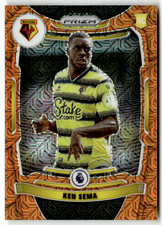 Panini 2021-22 Prizm Premier League No. 263 Ken Sema Rookie Orange Mojo Prizm