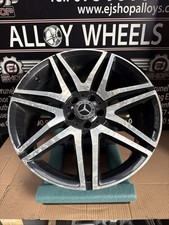 1 X OEM Mercedes E Class AMG 19" Alloy WheelA2124014602 9.5J REAR W212 2 x Weld
