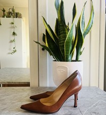 Manolo Blahnik Tan Women’s Court Shoes Size EU 35.5,  UK 2.5