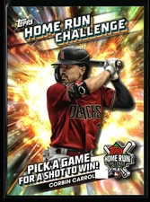 Corbin Carroll 2024 Topps #HRC-3 Home Run Challenge Arizona Diamondbacks