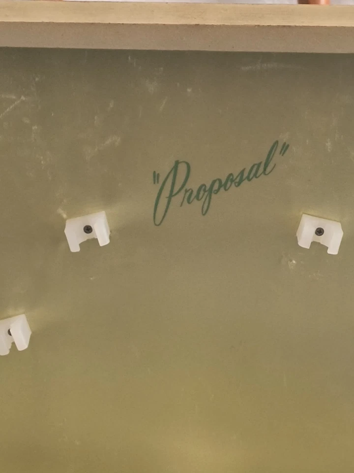 1954 Rogers Oneida 1881 s/p 91 piezas cubiertos "Propuesta" 4 lugares ajuste para 12 más Foto 3 de 4