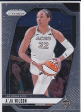 A'JA WILSON Aja WNBA Las Vegas Aces Basketball Card 2024 PANINI PRIZM FINALS MVP