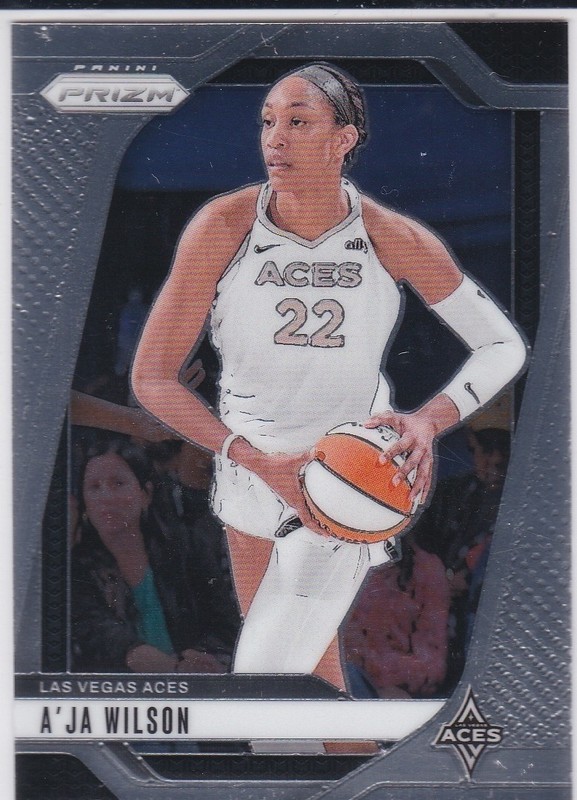 A'JA WILSON Aja WNBA Las Vegas Aces Basketball Card 2024 PANINI PRIZM FINALS MVP