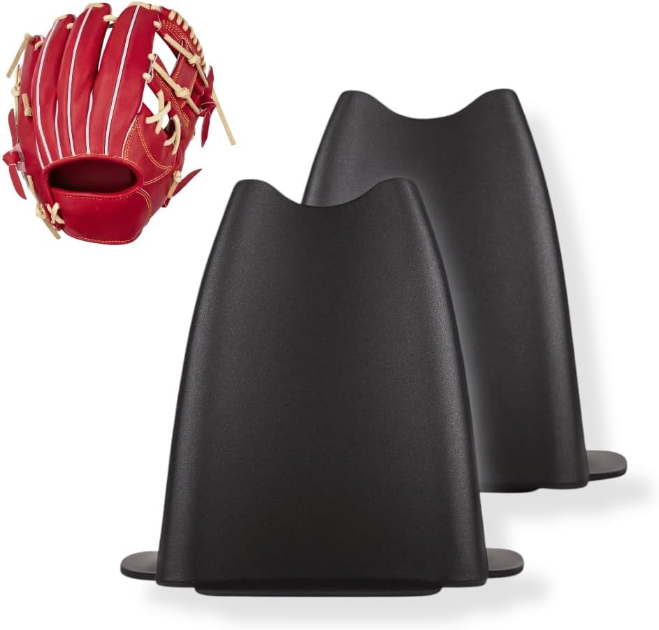Vertical Baseball Glove Stand Holder for Fielder's Gloves and