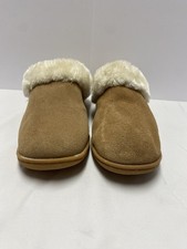 Minnetonka Cream Faux Fur Slippers