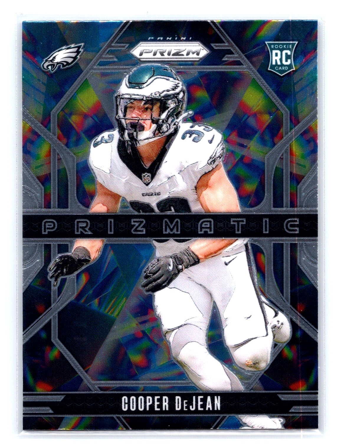 2024 Panini Prizm #6 Cooper DeJean Prizmatic Philadelphia Eagles
