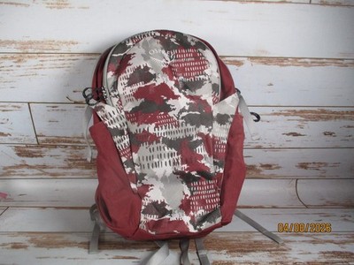 Osprey Daylite Daypack Liquify Print Kakio Pink 13L Hiking Backpack Used