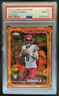 2024 Topps Chrome Sapphire Jayden Daniels Orange Refractor RC #/25 PSA 10