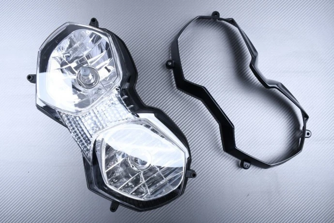 Bloc Optique/Phare Avant+Support Pour TRIUMPH TIGER EXPLORER 1200 V13VG 2012-15 - Photo 1/4