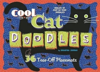 Cool Cat Doodles (Doodle Placemats) by Deborah Zemke 1609054857 FREE Shipping
