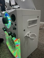 The Singing Machine PINK. SML385UP Karaoke System w/LED Disco Lights 2   Mics