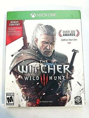 The Witcher 3 Wild Hunt - Xbox One - Complete w/ Map Insert, Manual & Soundtrack