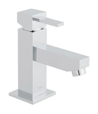 VADO TE MINI SINGLE LEVER SQUARE MONO BASIN MIXER CHROME TE-100M/SB-C/P £170rrp