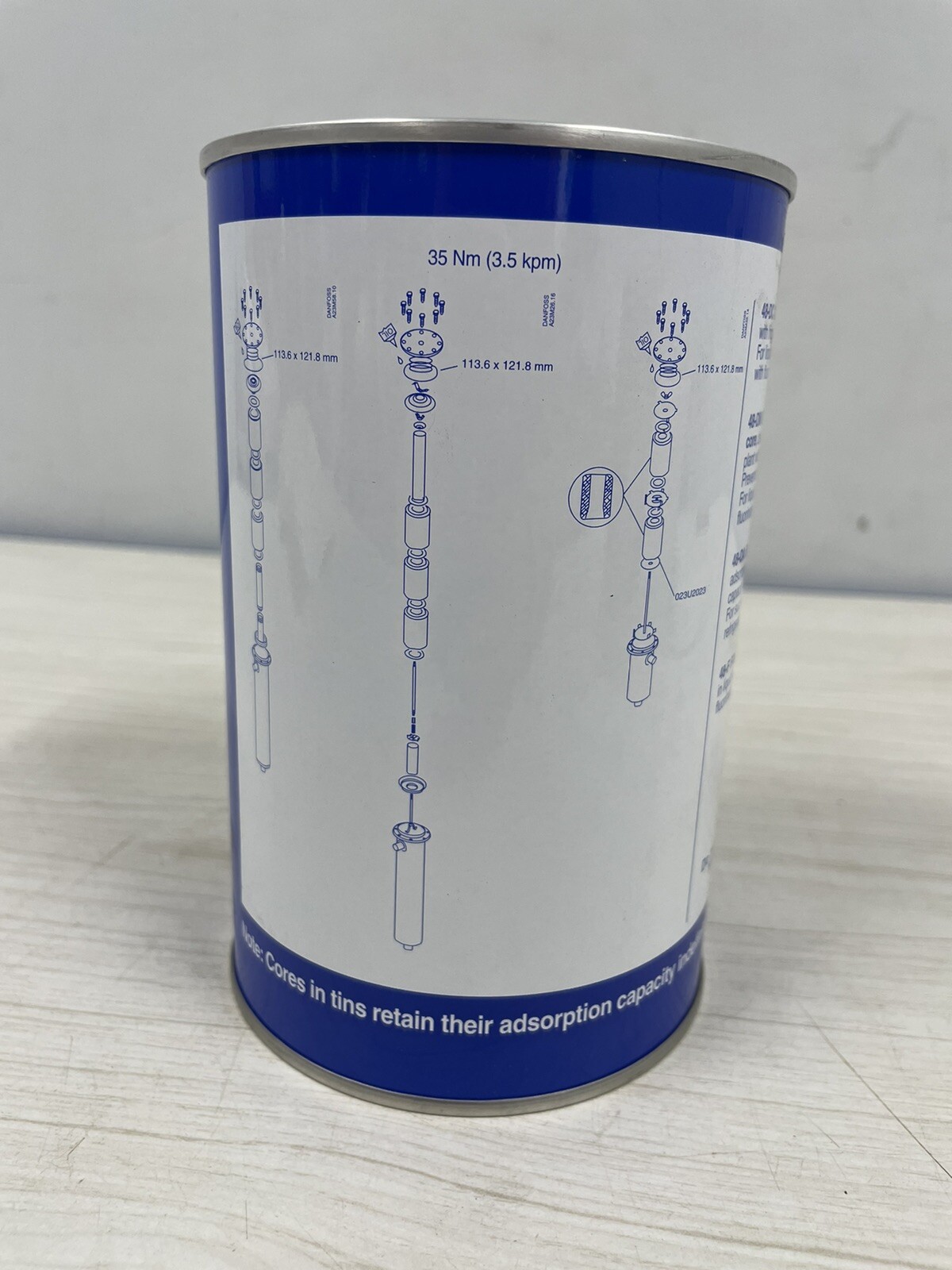 Danfoss 48-DC Eliminator Filter Drier Core 023U4381 | eBay