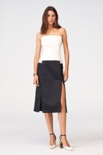 ZARA CONTRAST CORSETRY-INSPIRED DRESS Limited Edition XS BNWT 8135/500