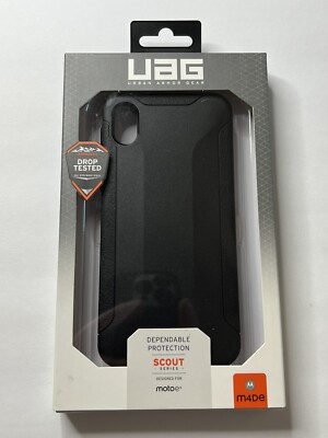 UAG Scout Series Case designed for Moto e6 Black
