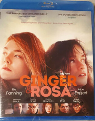 Ginger & Rosa NEW Arthouse Blu-Ray Disc Sally Potter Alice Englert