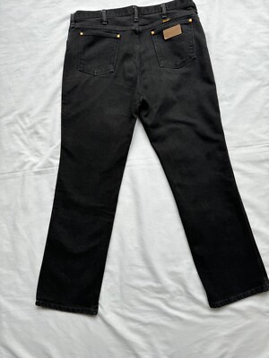 Wrangler Men's Jeans Cowboy Cut Slim Fit Stretch Black – Wei's Western Wear