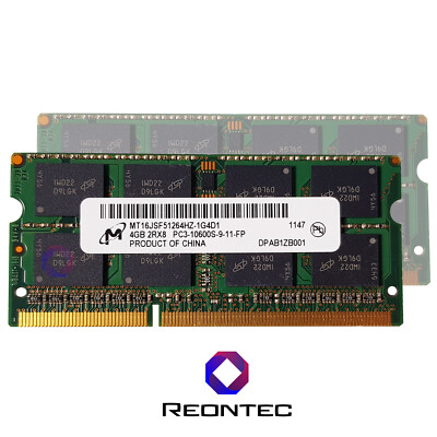4GB LAPTOP RAM Micron PC3-10600S DDR3 MT16JSF51264HZ-1G4D1 Arbeitsspeicher