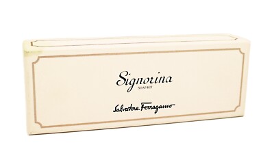 Salvatore Ferragamo, Signorina, Seifen Set, 3 Seifen X 50G. Neu