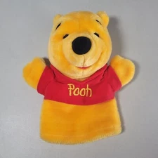 Winnie the Pooh Hand Puppet – Red Shirt – Disney Plush Toy – Classic Character