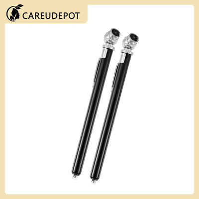 #ad #ad 10 100PSI Dual Head Truck Pen Tire Air Pressure Gauge Grip Black Item of 2 $9.52