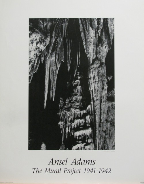 Ansel Adams The Mural Project 19411942 "Cave Interior