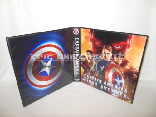 Custom Made Captain America First Avenger Trading Card Album Binder - Afbeelding 1 van 6