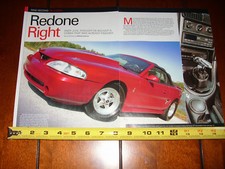 1998 Ford Svt Cobra Pro Charger - Original 2007 Article