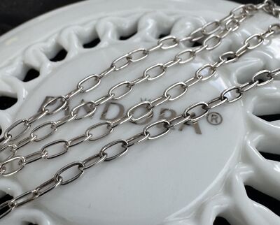 Authentic Pandora Oval Link Chain Necklace #590141-70 cm in