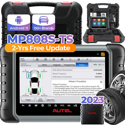 2026 Autel MaxiPRO MP808S-TS PRO OBD2 Diagnosegerät ALLE SYSTEM ECU Coding TPMS